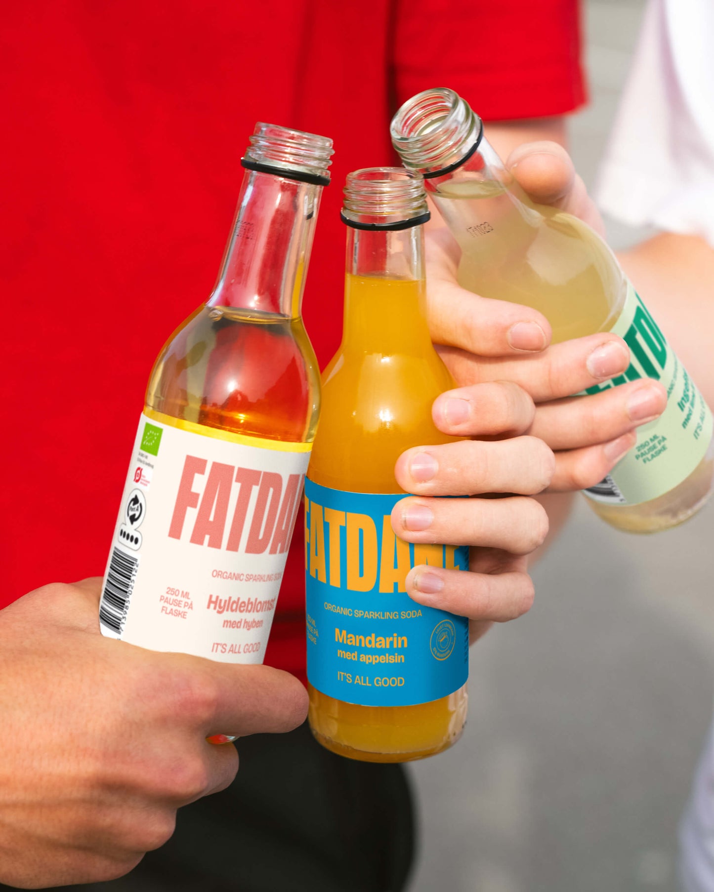 Fatdane Mandarin med Appelsin, 25 cl.