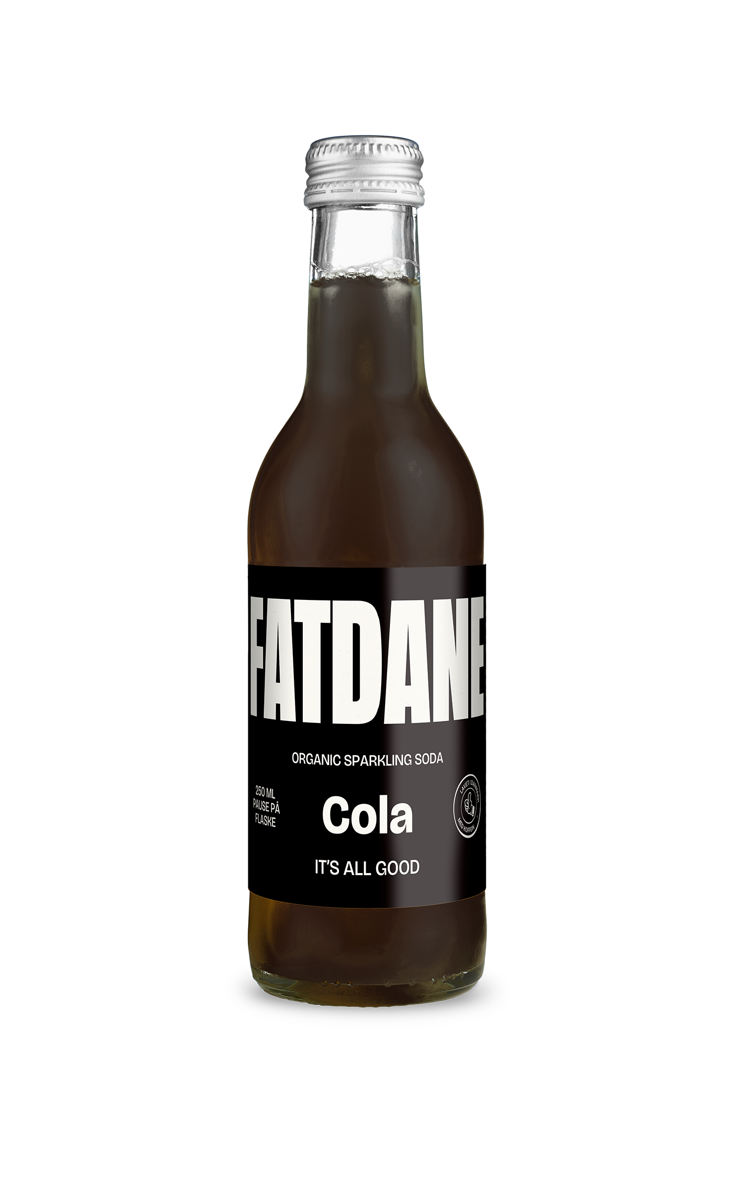 Fatdane Cola, 25 cl.