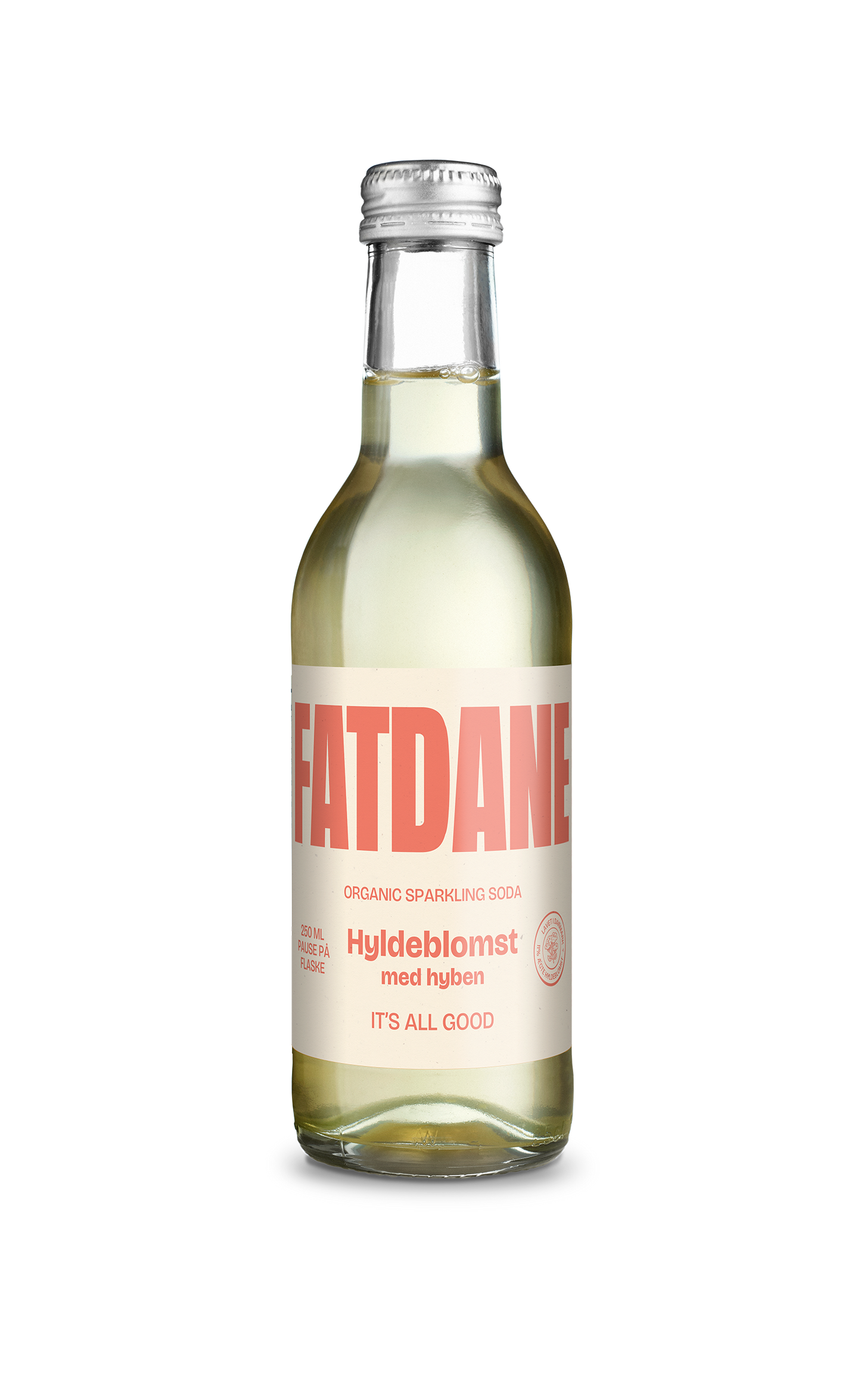 Fatdane Hyldeblomst med Hyben, 25 cl.