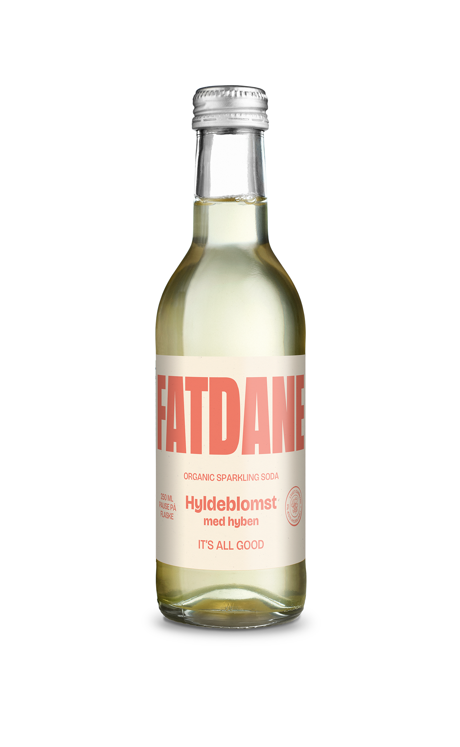 Fatdane Hyldeblomst med Hyben, 25 cl.