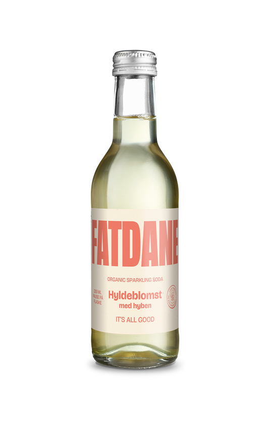 Fatdane Hyldeblomst med Hyben, 25 cl.