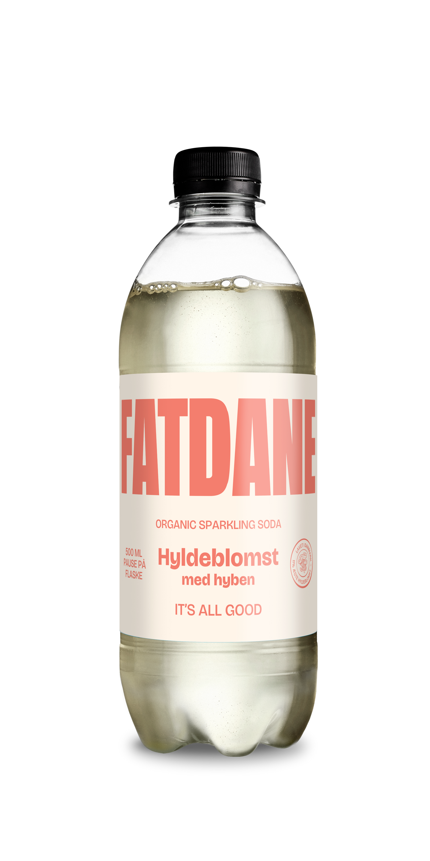 Fatdane Hyldeblomst med Hyben, 50 cl.