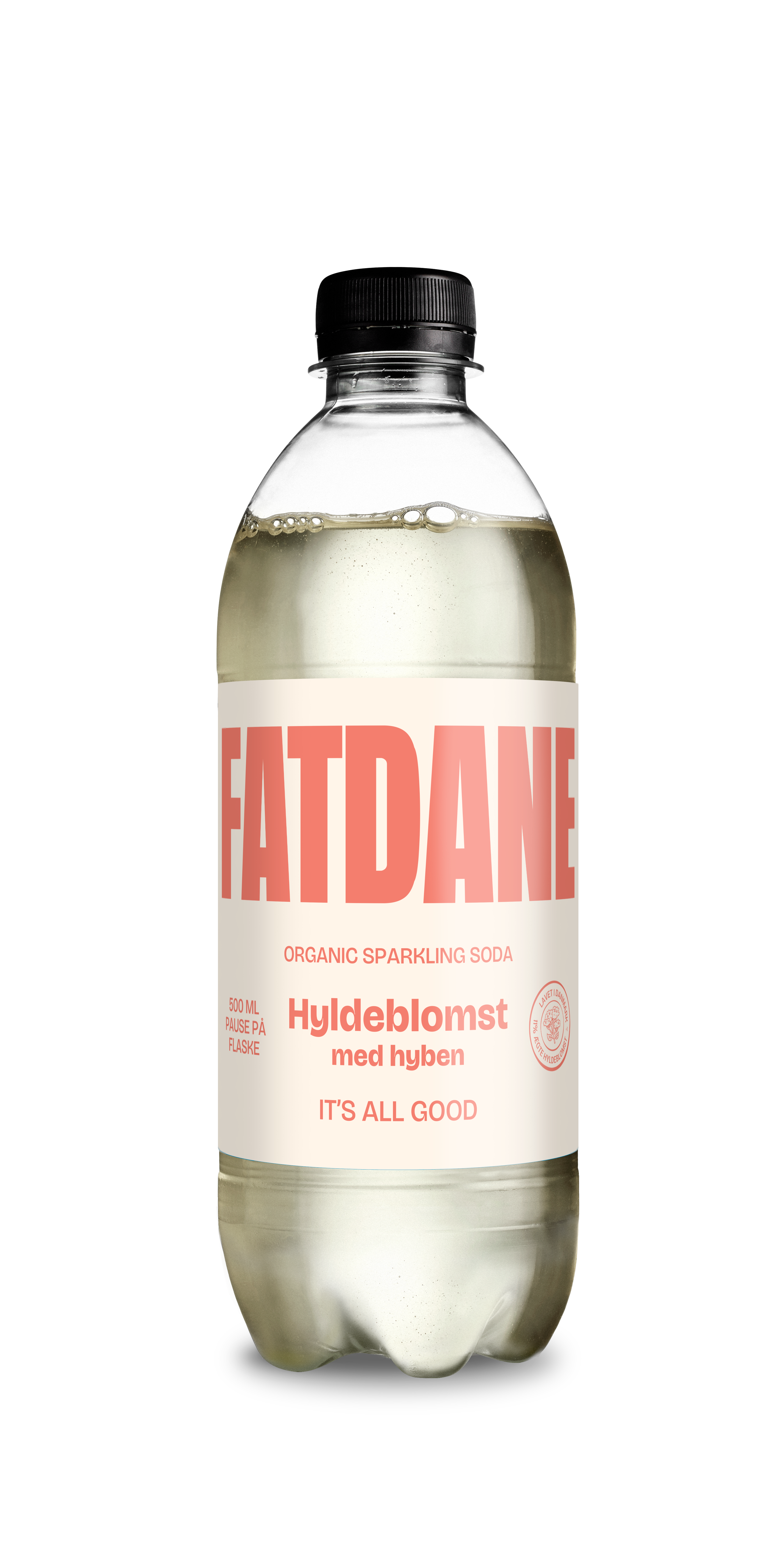 Fatdane Hyldeblomst med Hyben, 50 cl.