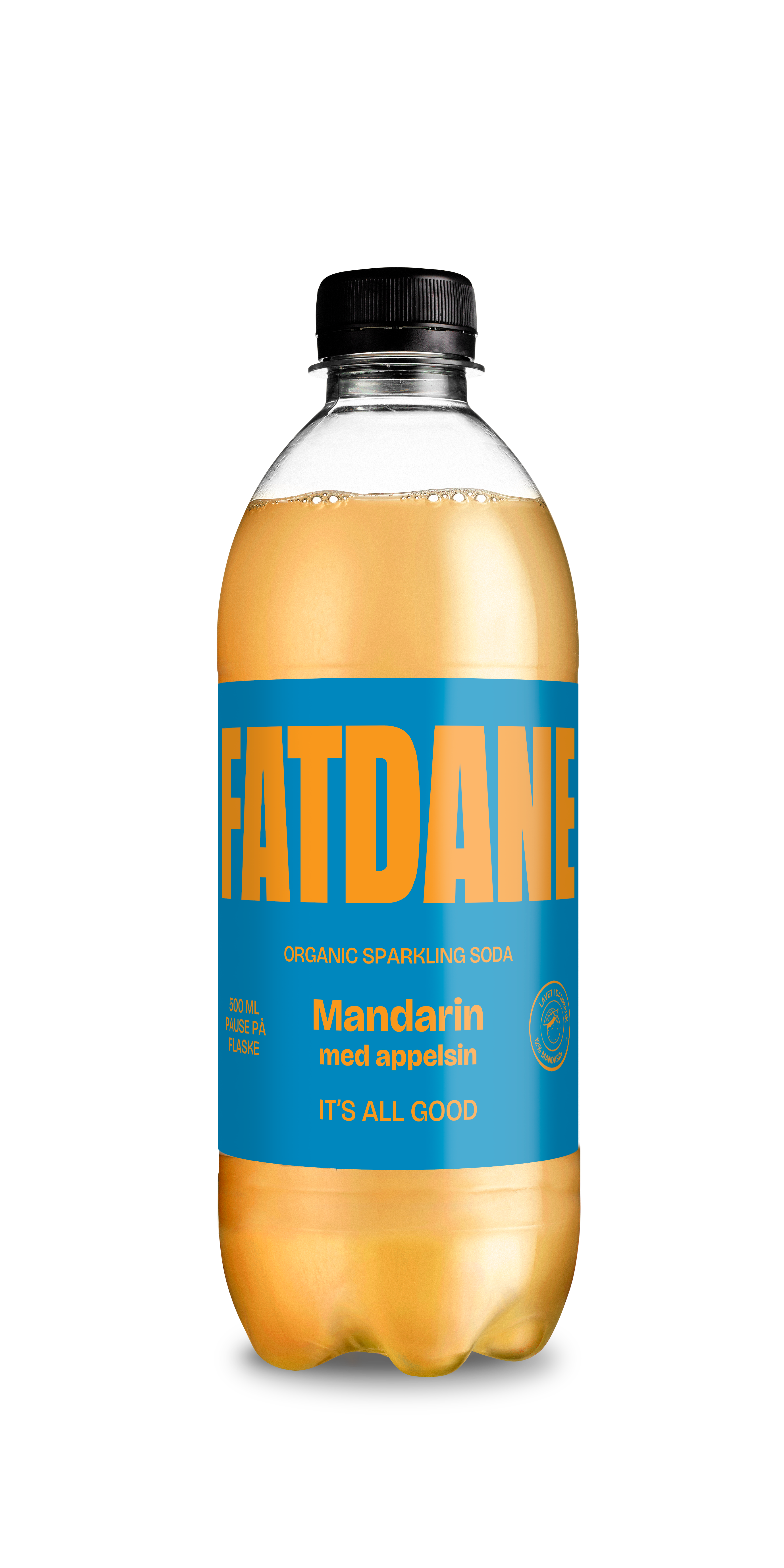 Fatdane Mandarin med appelsin 50 cl.