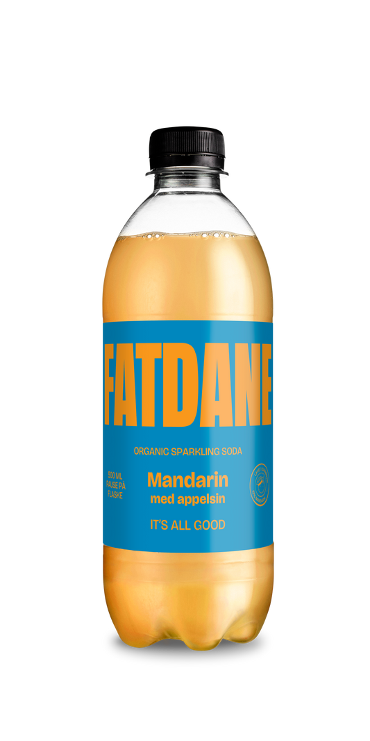 Fatdane Mandarin med appelsin 50 cl.